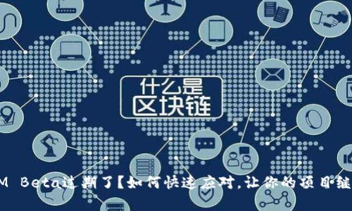 TokenIM Beta过期了?如何快速应对,让你的项目继续前行!