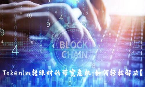 Tokenim转账时的带宽危机：如何轻松解决？